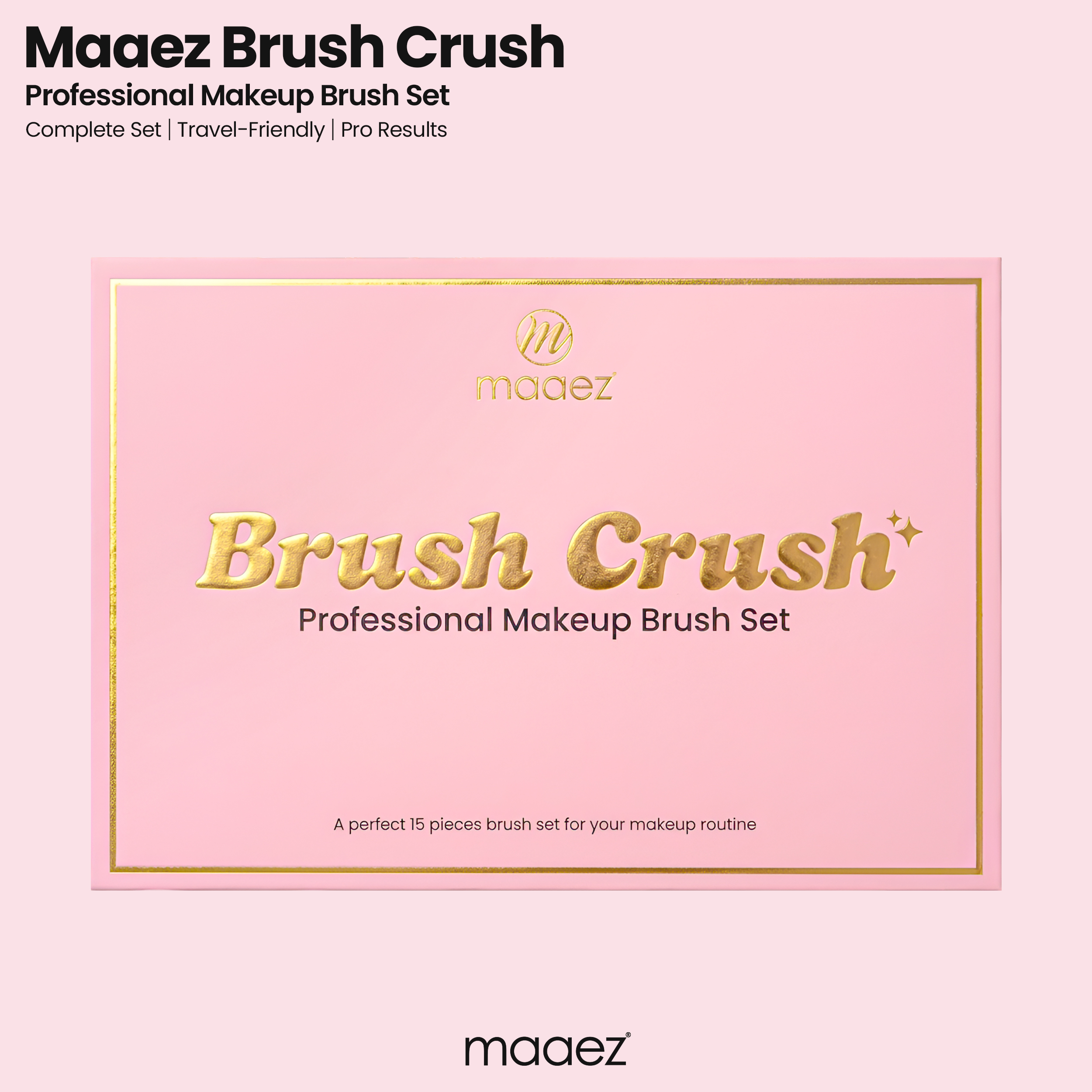 MAAEZ MAKEUP BRUSH SET