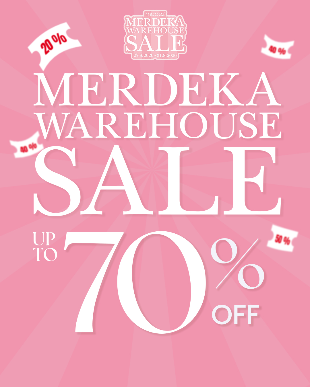 Merdeka Warehouse Sale