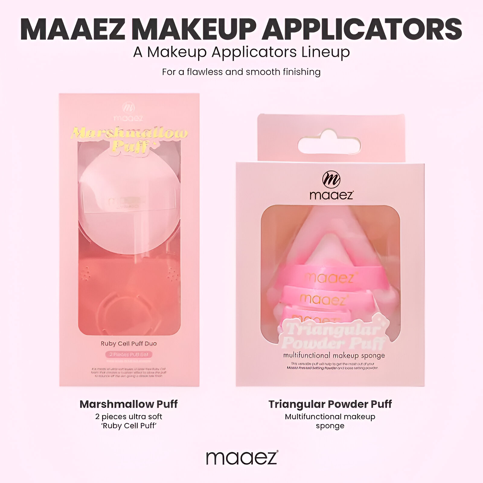 Maaez - Alat Solekan Dan Aplikator | Makeup Tools & Applicators