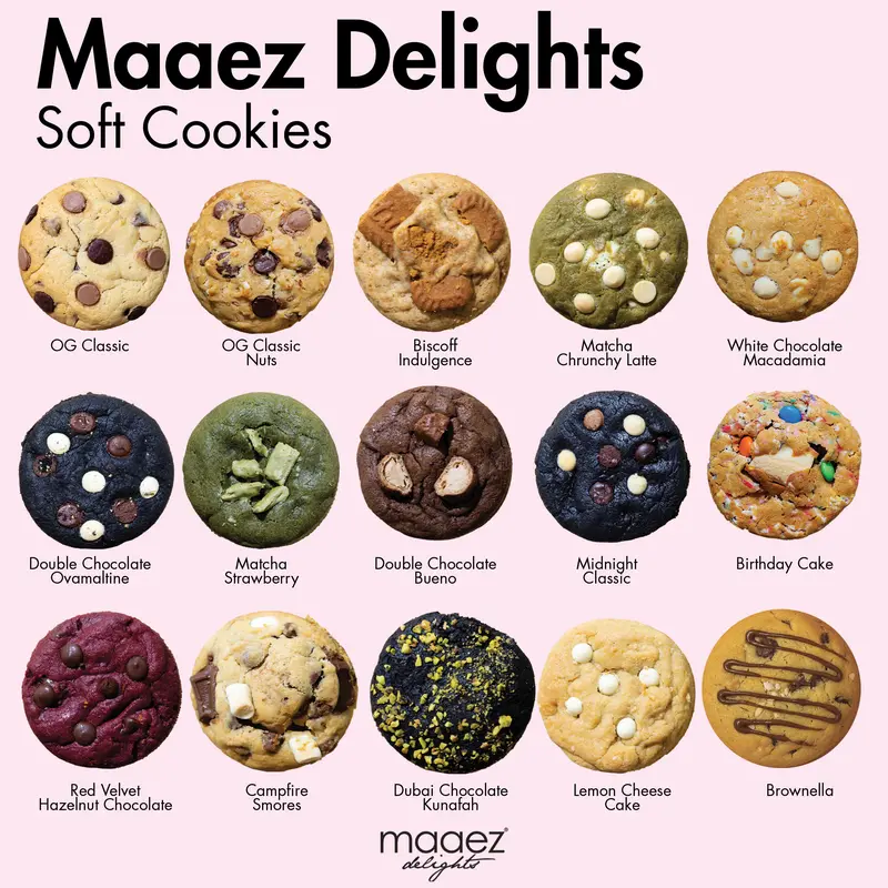 Maaez - Premium Soft Cookies (BIG SIZE)