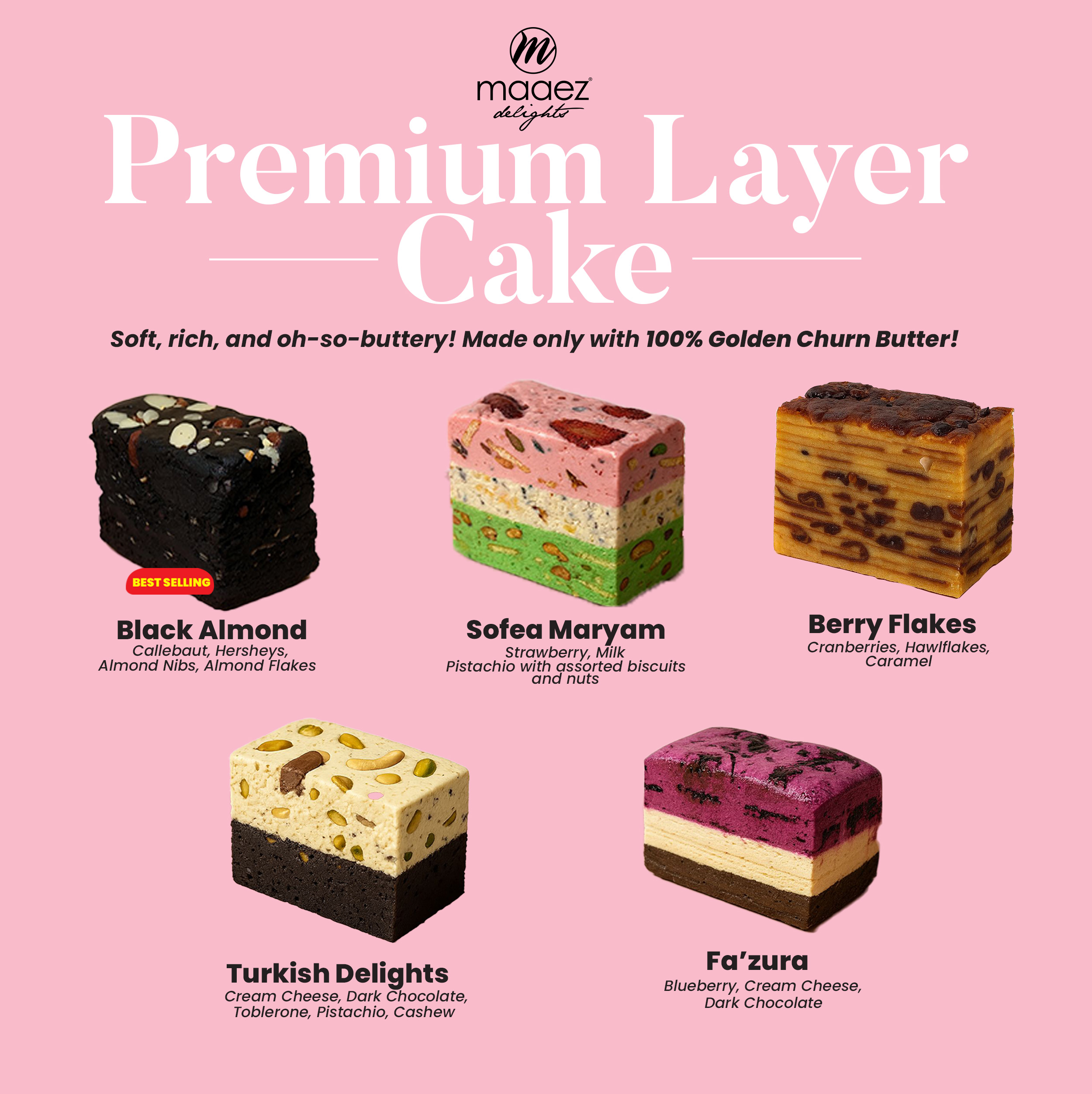 MAAEZ DELIGHTS PREMIUM KEK LAPIS