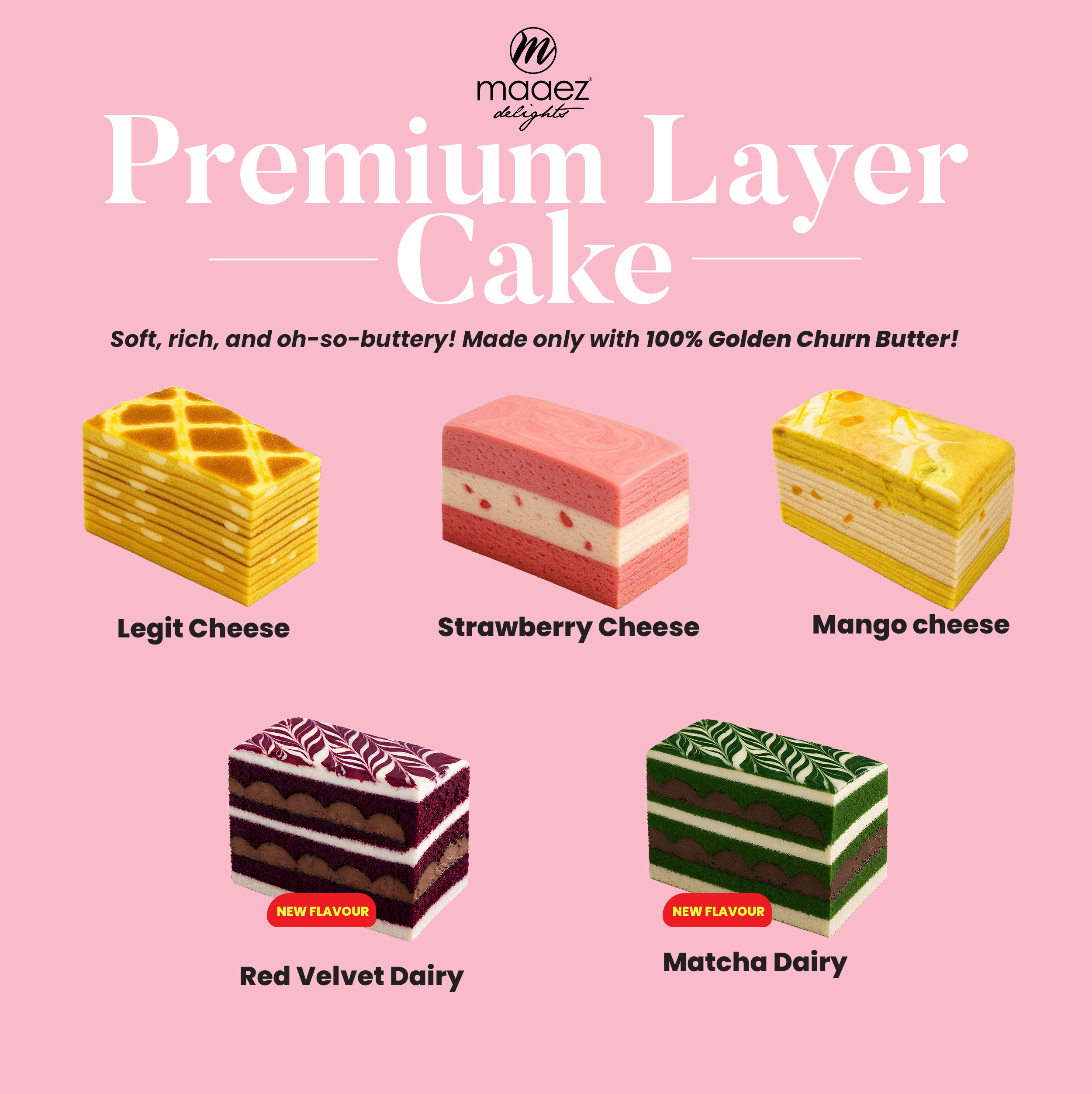 MAAEZ DELIGHTS PREMIUM KEK LAPIS
