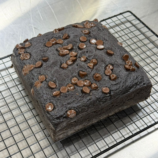 Dark Chocolate Banana Cake
