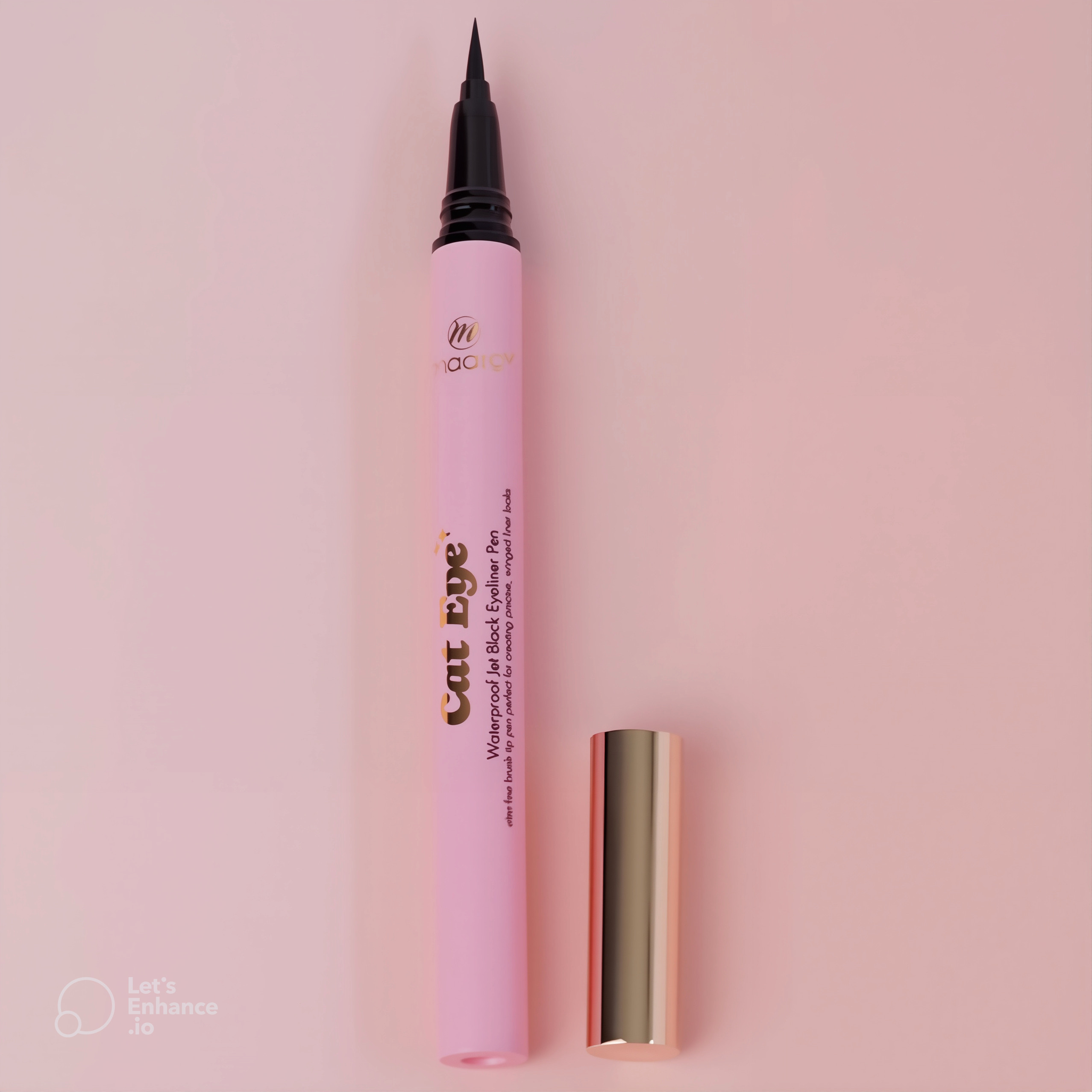 Cat Eye Waterproof Jet Black Eyeliner Pen