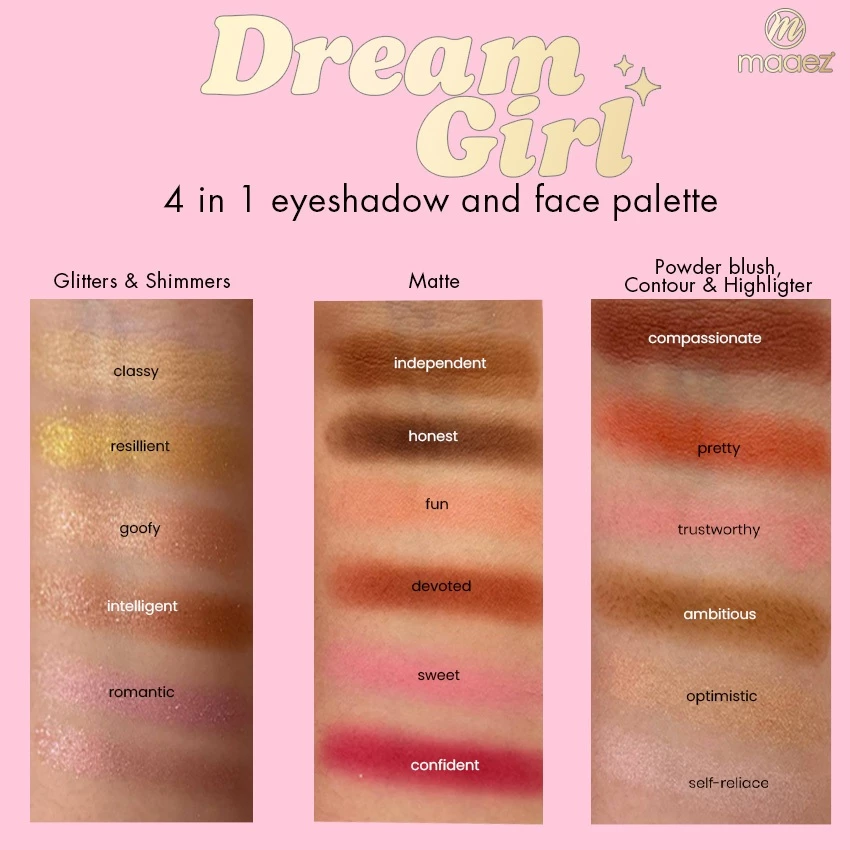 Eyeshadow And Face Palette