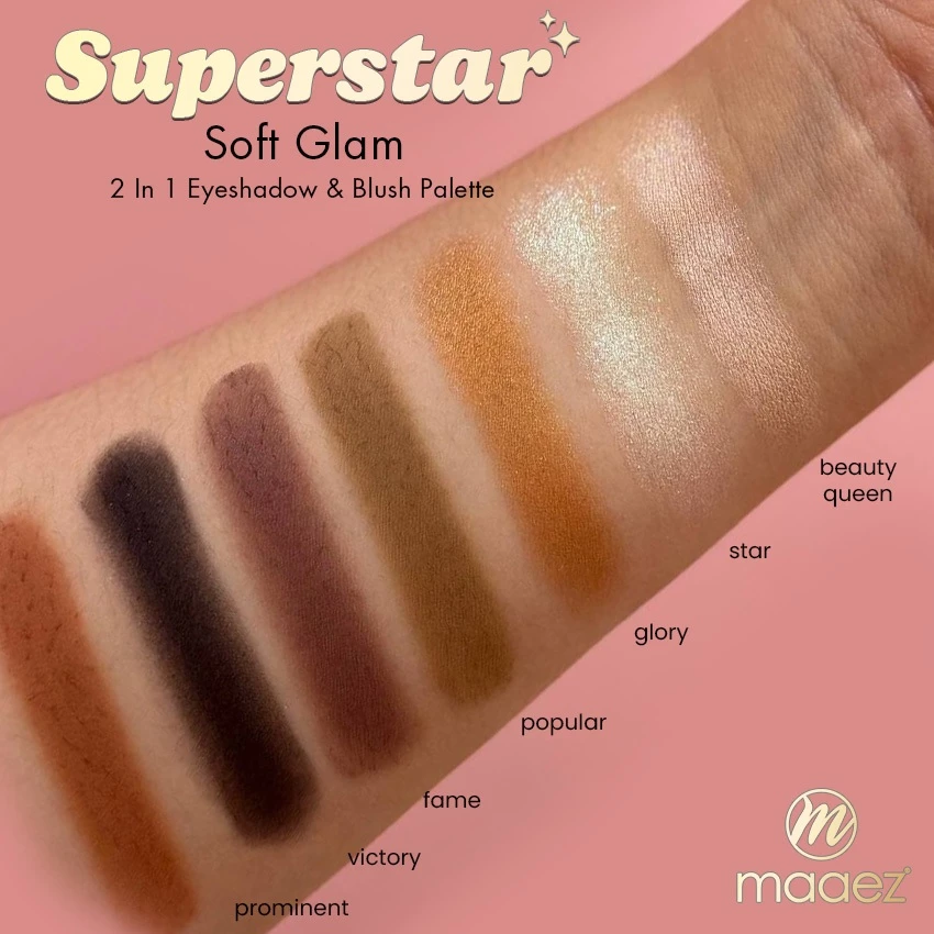 Eyeshadow And Face Palette