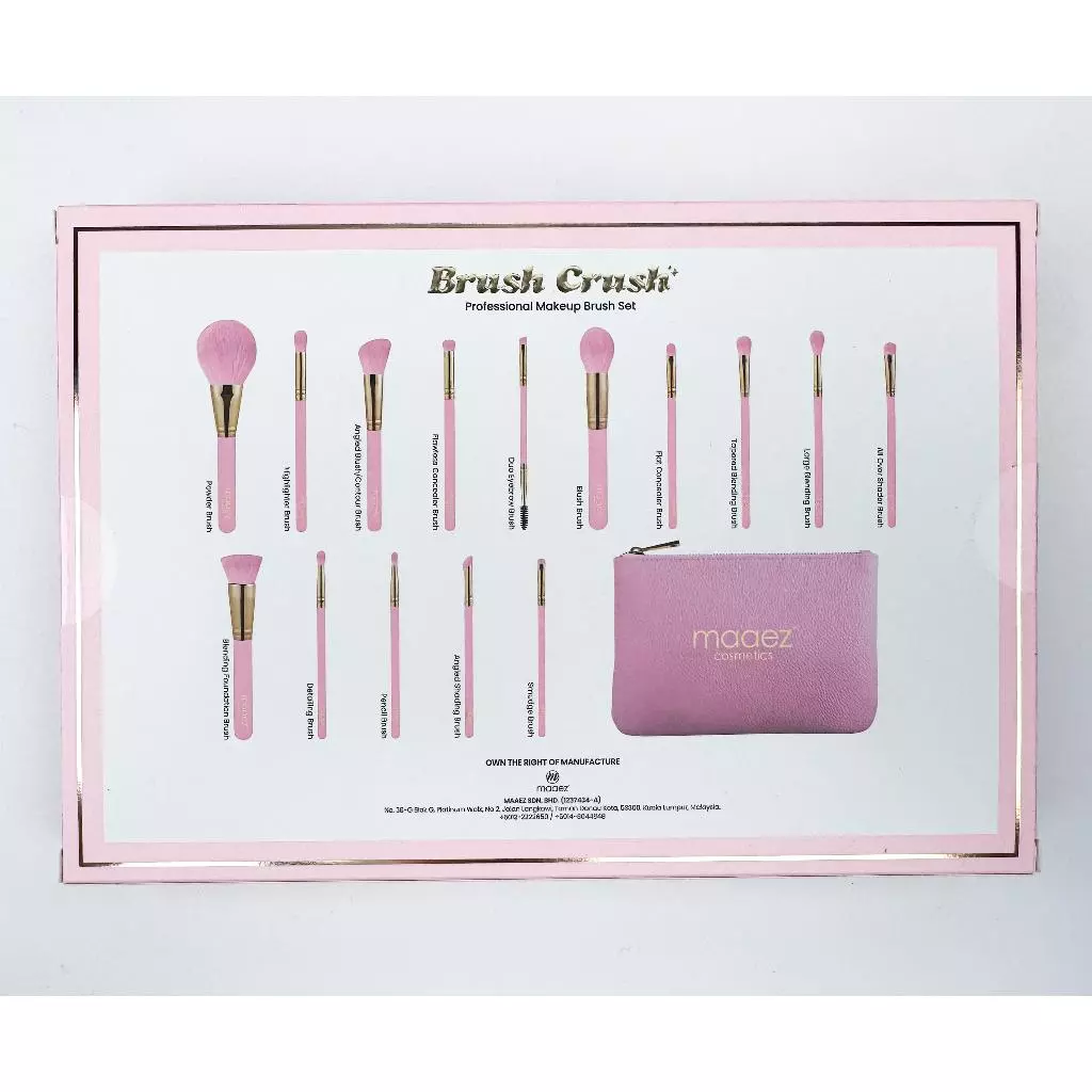 MAAEZ MAKEUP BRUSH SET