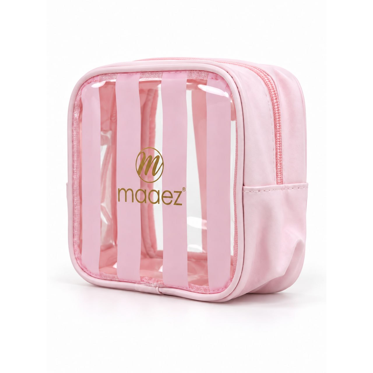 Maaez Striped Makeup Pouch
