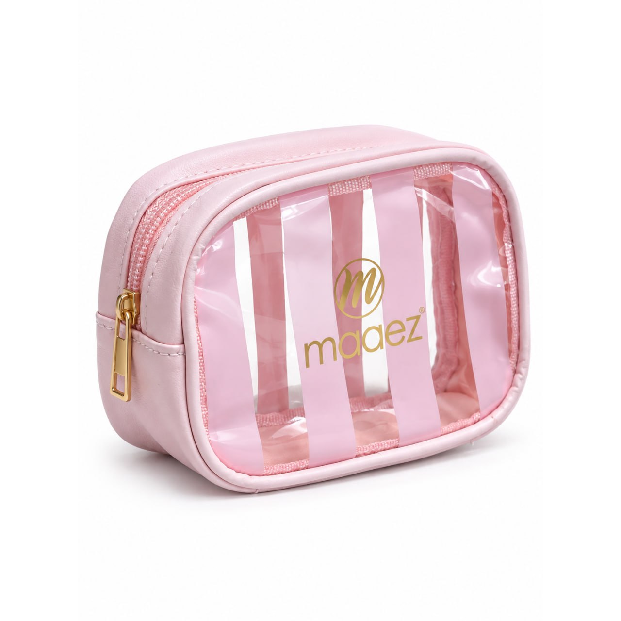 Maaez Striped Makeup Pouch