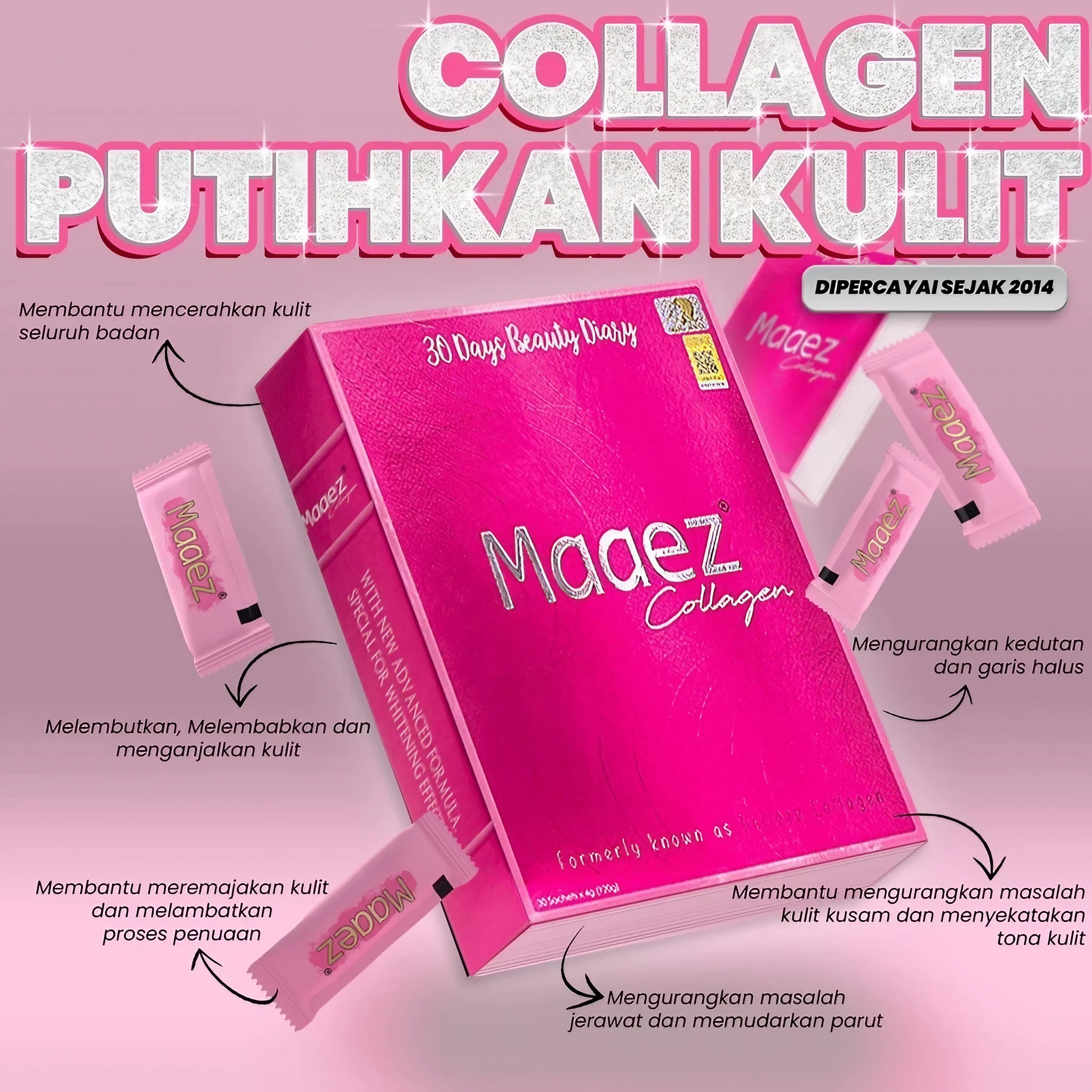 Maaez - Kolagen Putihkan Kulit | Maaez Collagen
