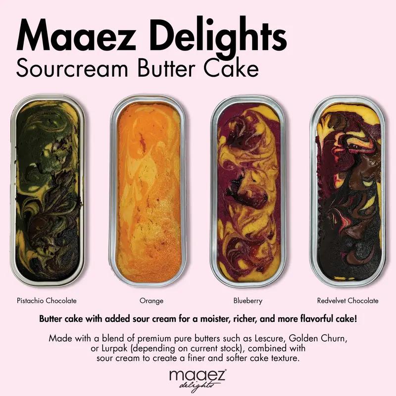 Maaez Delights - Sourcream Butter Cake
