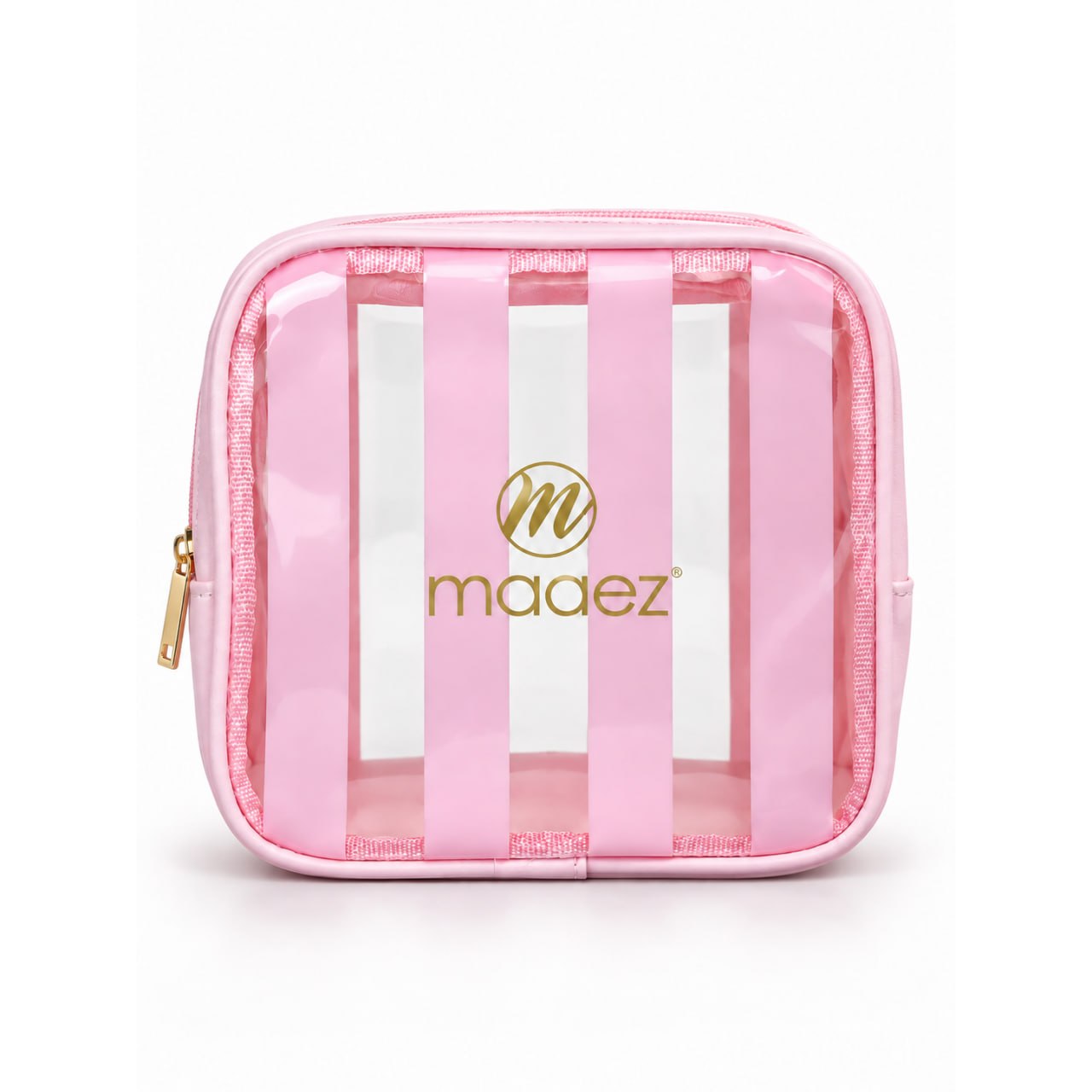 Maaez Medium Striped Makeup Pouch
